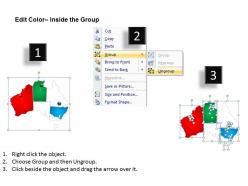 Australian map powerpoint design 1114