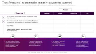 Automation In Logistics Industry Powerpoint Presentation Slides