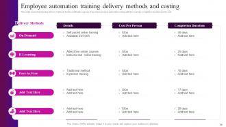 Automation In Logistics Industry Powerpoint Presentation Slides