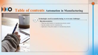 Automation In Manufacturing IT Powerpoint Presentation Slides V Slides Content Ready