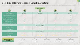 B2B Marketing Strategies For Service Firm Powerpoint Presentation Slides MKT CD V Customizable Template