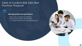 B2B Sales Best Practices Playbook Powerpoint Presentation Slides