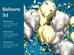 Balloons 3d