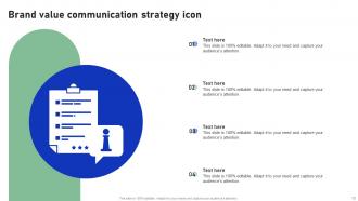 Brand Value Communication Strategy Powerpoint Ppt Template Bundles