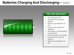 Batteries charging 2 powerpoint presentation slides db