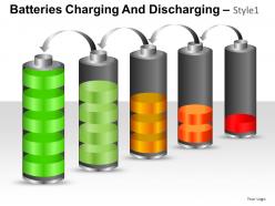 Batteries charging style 1 powerpoint presentation slides