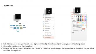 Bd multilevel management chart for analysis flat powerpoint design