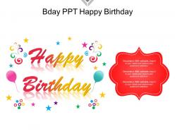 Bday ppt happy birthday