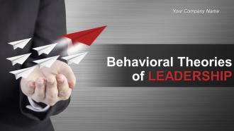 Behavioral Theories Of Leadership Powerpoint Presentation Slides