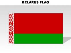 Belarus country powerpoint flags