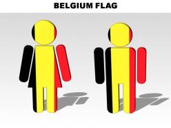 Belgium country powerpoint flags