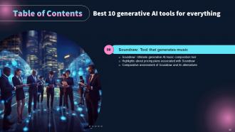 Best 10 Generative AI Tools For Everything Powerpoint Presentation Slides AI CD Interactive Impactful