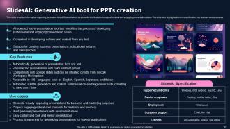 Best 10 Generative AI Tools For Everything Powerpoint Presentation Slides AI CD Slides Downloadable