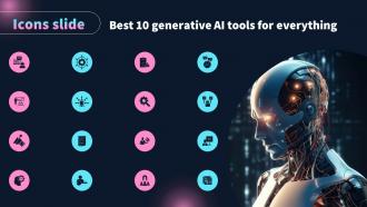 Best 10 Generative AI Tools For Everything Powerpoint Presentation Slides AI CD Professional Downloadable