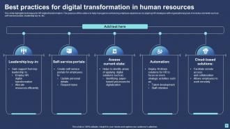 Best Practices For Digital Transformation Powerpoint Ppt Template Bundles Impactful Interactive