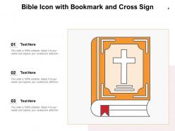 Bible Cross Circle Forehead Bookmark Inside