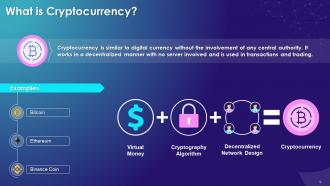 Blockchain Emerging Trends Around Blockchain Training Module Training Ppt