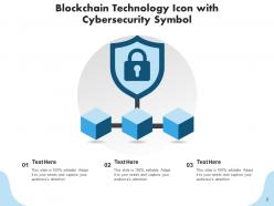 Blockchain icon symbol circle computers encryption security technology