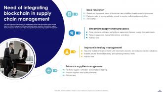 Blockchain In Manufacturing A Complete Guide BCT CD Template Appealing