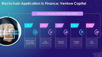 Blockchain Technology Applications in Finance Industry Training Ppt