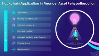 Blockchain Technology Applications in Finance Industry Training Ppt