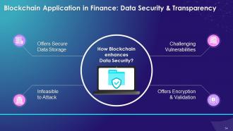 Blockchain Technology Applications in Finance Industry Training Ppt