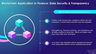 Blockchain Technology Applications in Finance Industry Training Ppt