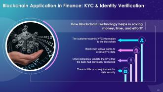 Blockchain Technology Applications in Finance Industry Training Ppt