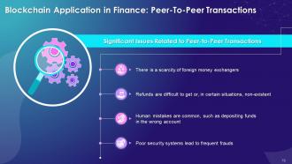 Blockchain Technology Applications in Finance Industry Training Ppt