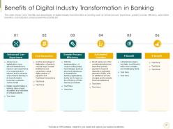 Blockchain technology to enhance digitalization in banking sector powerpoint presentation slides