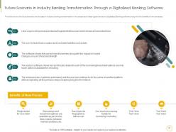 Blockchain technology to enhance digitalization in banking sector powerpoint presentation slides