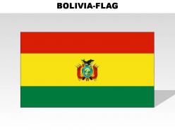 Bolivia country powerpoint flags