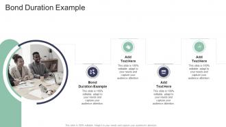 Bond Duration Example In Powerpoint And Google Slides Cpb