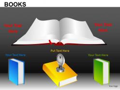 Books powerpoint presentation slides db