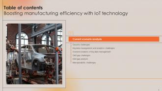 Boosting Manufacturing Efficiency With IoT Technology Powerpoint Presentation Slides Adaptable Idea