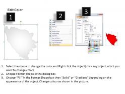 Bosnia and herzegovina country powerpoint maps