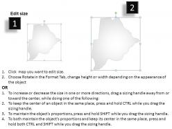 Botswana country powerpoint maps