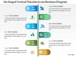 Bp six staged vertical timeline icons business diagram powerpoint templets