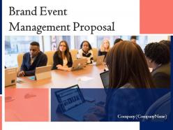 Brand event management proposal powerpoint presentation slides