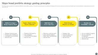 Brand Portfolio Management Process Branding CD V