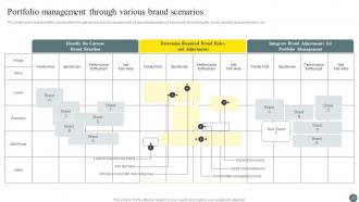 Brand Portfolio Management Process Branding CD V