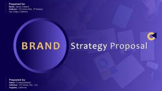 Brand Strategy Proposal Powerpoint Presentation Slides