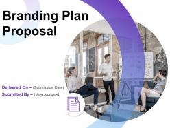 Branding Plan Proposal Powerpoint Presentation Slides