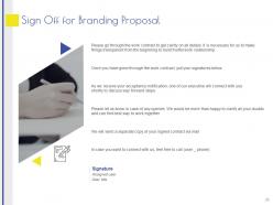 Branding proposal template powerpoint presentation slides