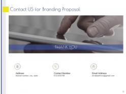 Branding proposal template powerpoint presentation slides