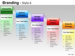 Branding style 6 powerpoint presentation slides