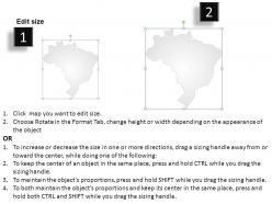 Brazil country powerpoint maps