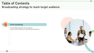 Broadcasting Strategy To Reach Target Audience Powerpoint Presentation Slides Strategy CD V Attractive Customizable