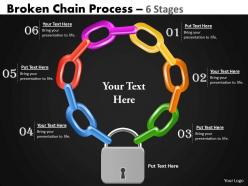 14883195 style variety 1 chains 6 piece powerpoint presentation diagram infographic slide