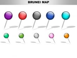 Brunei country powerpoint maps